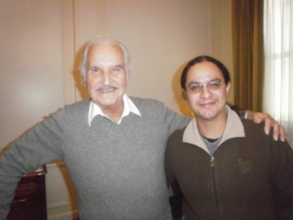 Carlos Fuentes y Blas Brítez.