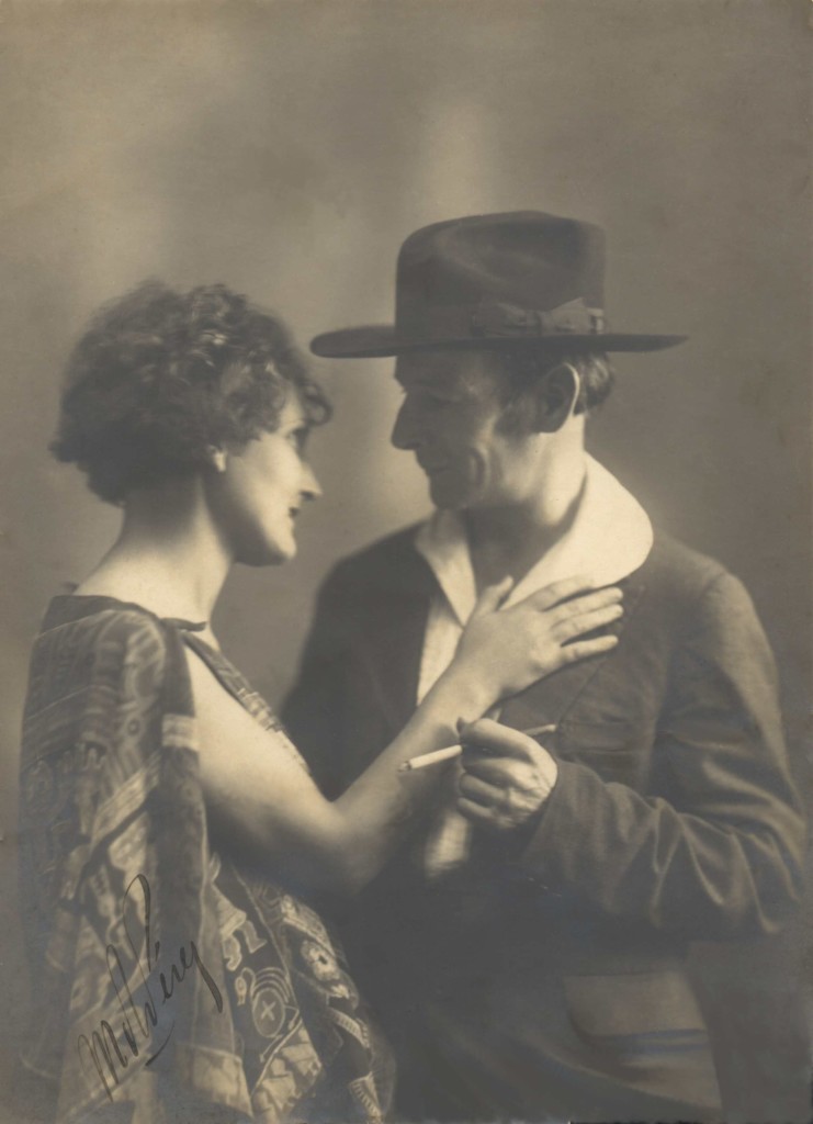 Josefina Plá y Julián de la Herrería. Fotografía: cortesía de Miguel Ángel Fernández. 
