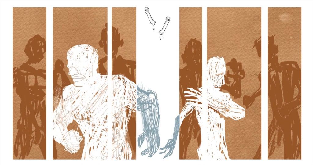 Fantasmas, ilustración de Charles Da Ponte.