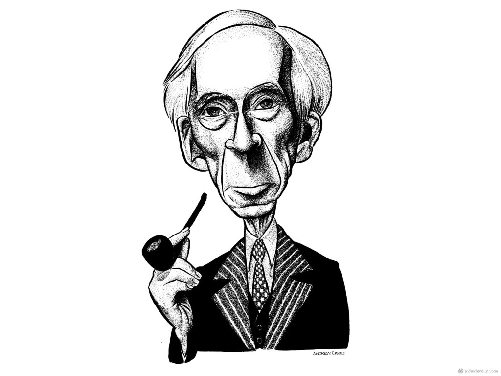 Bertrand Russell, por Andrew David.